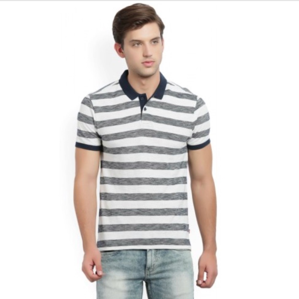 Levi’s striped men’s polo tee shirt